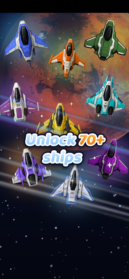 Unlock 70+ ships